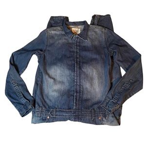 Denim Utility Jumpsuit.